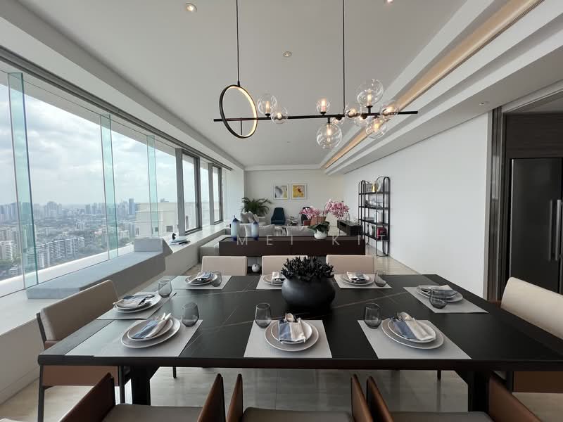 Ardmore Residence, 7 Ardmore Park, 4 Bedrooms, 3,168 sqft, Condominium For Rent, by Ho Mei Kit, 500095275 - Dining Room - PropertyGuru.com.sg