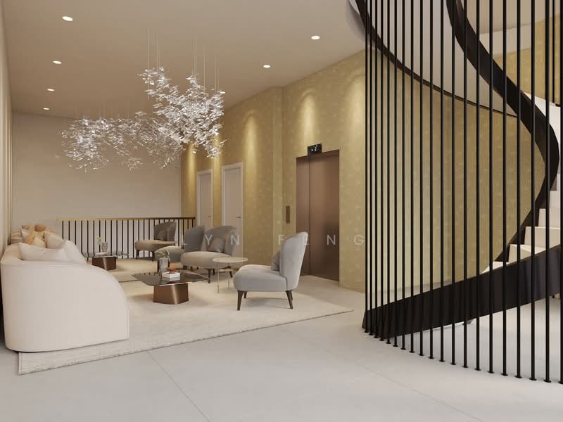 π Brand New 3 Storey Intermediate Terrace with Lift & Attic Terraced House For Sale at S$ 7,199,999 | PropertyGuru Singapore - Lobby