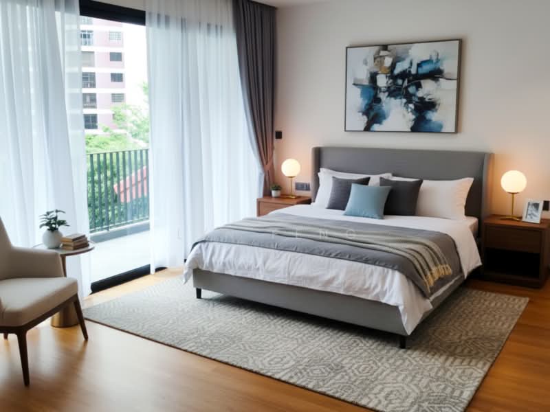 Novena MRT 🏆Balestier Road ⭐Hong Wen School Brand New 5-Sty Inter-Terrace Lift & Attic & Mezzanine, Boon Teck Road, 5 Bedrooms, 1,443 sqft, Terraced House For Sale, by Lyn Feng, 500095276 - Bedroom - PropertyGuru.com.sg