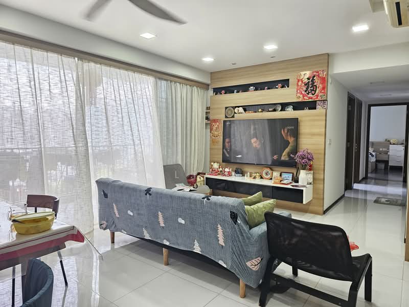 Waterbay Executive Condominium For Sale at S$ 2,150,000 | PropertyGuru Singapore - Living Room