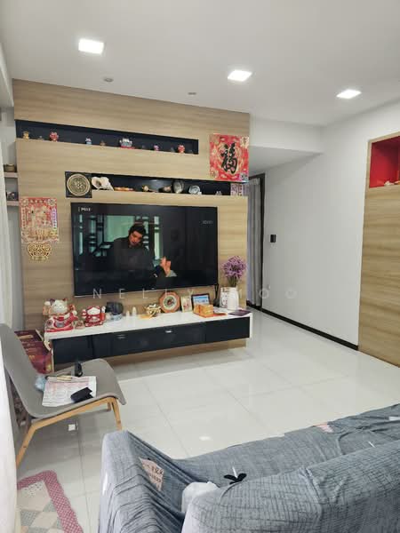 Waterbay Executive Condominium For Sale at S$ 2,150,000 | PropertyGuru Singapore - Living Room