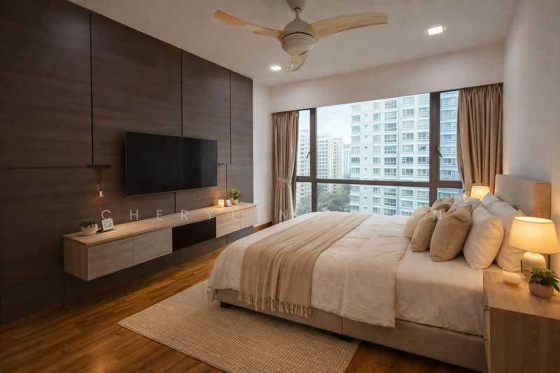 A Treasure Trove, 72 Punggol Walk, 3 Bedrooms, 1,041 sqft, Condominium For Rent, by Cherylene Chan, 500095425 - Bedroom - PropertyGuru.com.sg