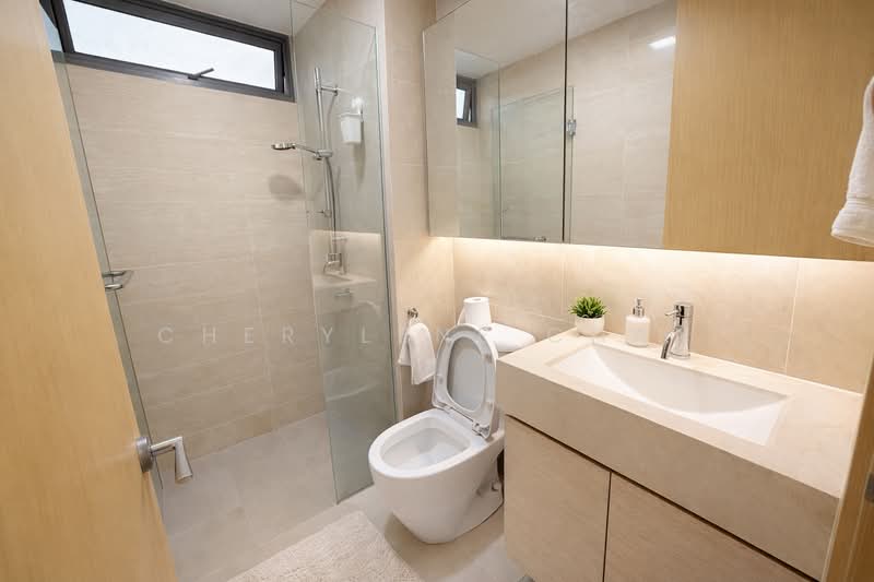 A Treasure Trove, 72 Punggol Walk, 3 Bedrooms, 1,041 sqft, Condominium For Rent, by Cherylene Chan, 500095425 - Bathroom - PropertyGuru.com.sg