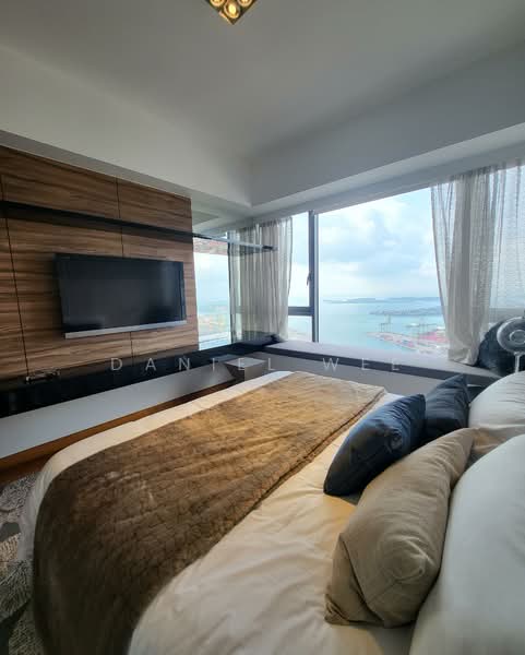 Altez Condominium For Sale at S$ 3,292,471 | PropertyGuru Singapore - Master Bedroom - staged