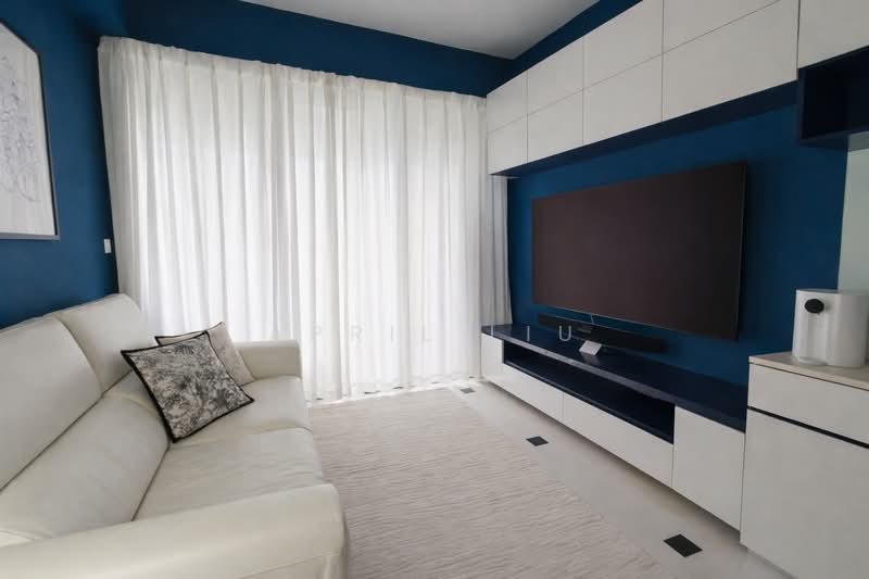 Sophia Hills, 23 Mount Sophia, 2 Bedrooms, 700 sqft, Condominium For Rent, by April Liu, 500095480 - Living Room - PropertyGuru.com.sg