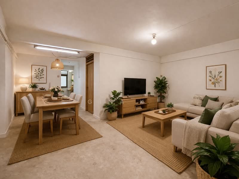 45 Telok Blangah Drive HDB Flat For Sale at S$ 340,000 | PropertyGuru Singapore - Living Room