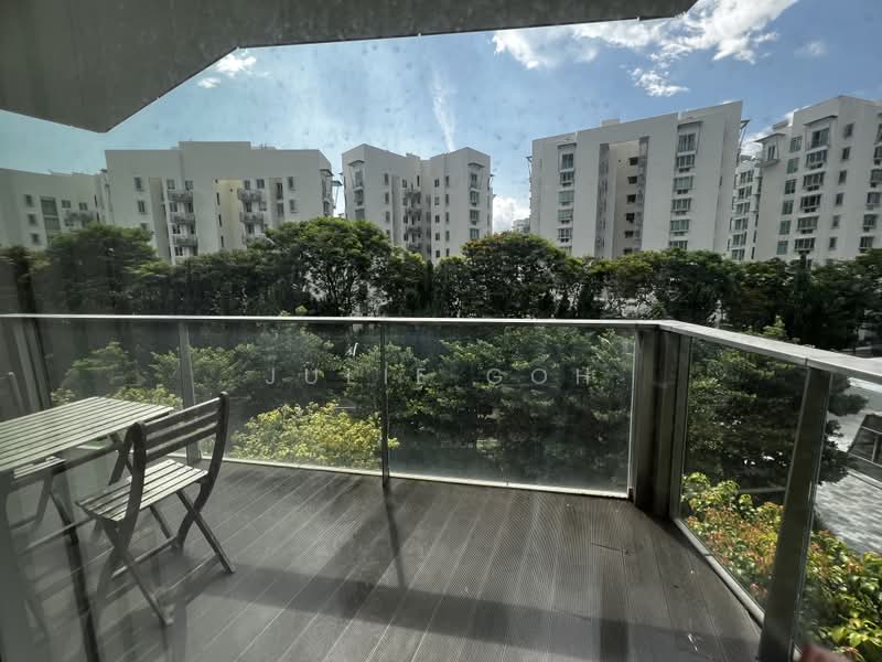 Corals at Keppel Bay, 13 Keppel Bay Drive, 1 Bedroom, 624 sqft, Condominium For Sale, by Julie Goh, 500095519 - Balcony - PropertyGuru.com.sg