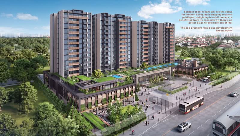 Sceneca Residence, Tanah Merah Kechil Link, 3 Bedrooms, 1,044 sqft, Condominium For Rent, by Mervin Tang, 500095520 - Exterior - PropertyGuru.com.sg