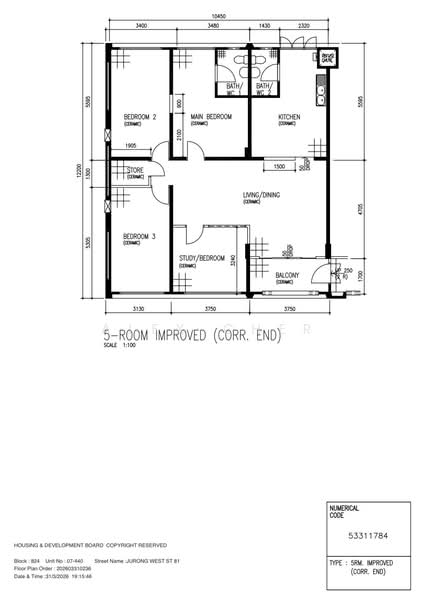 For Sale 824 Jurong West Street 81