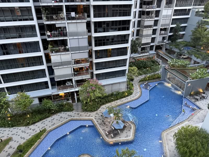 Twin Waterfalls Executive Condominium For Sale at S$ 1,788,888 | PropertyGuru Singapore - Pool View