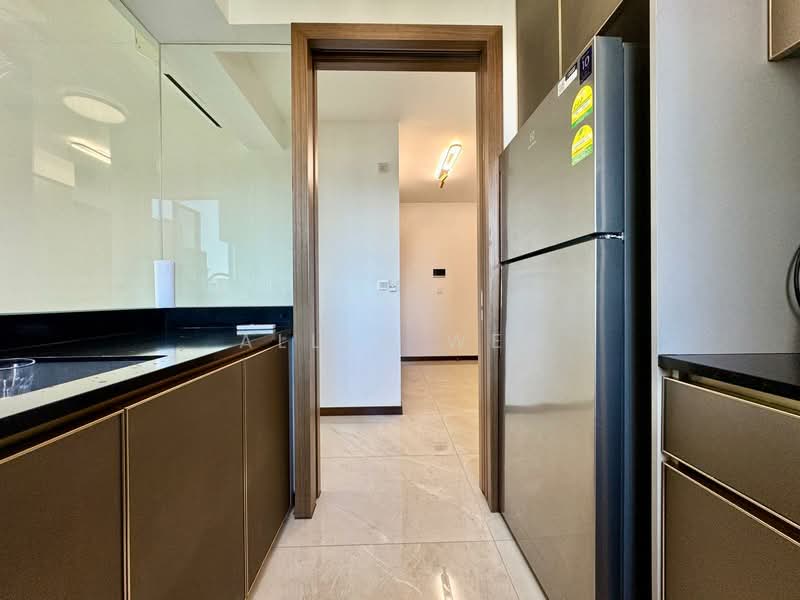 Like brand new High floor 3bedder No extension Low maintenance fee Condominium For Sale at S$ 1,898,000 | PropertyGuru Singapore - Kitchen