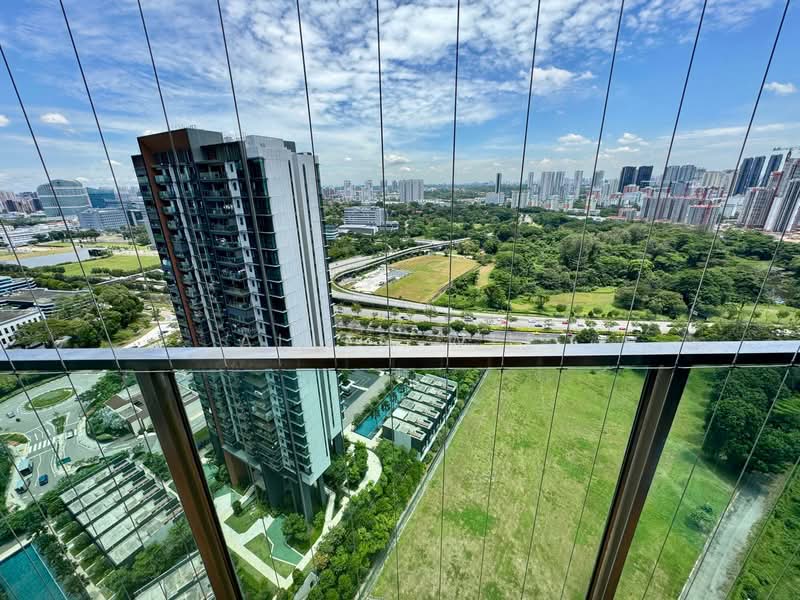 Like brand new High floor 3bedder No extension Low maintenance fee Condominium For Sale at S$ 1,898,000 | PropertyGuru Singapore - Balcony