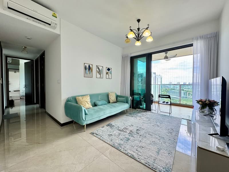 Like brand new High floor 3bedder No extension Low maintenance fee Condominium For Sale at S$ 1,898,000 | PropertyGuru Singapore - Living Room