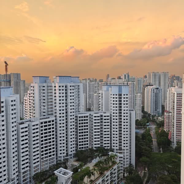 View from the living room. Full privacy!