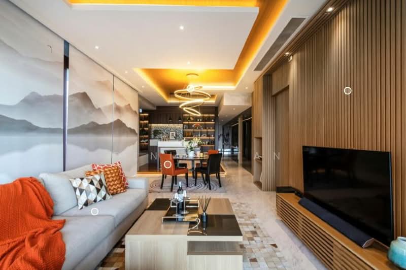 One Robin Condominium For Sale at S$ 5,500,000 | PropertyGuru Singapore - Living Room