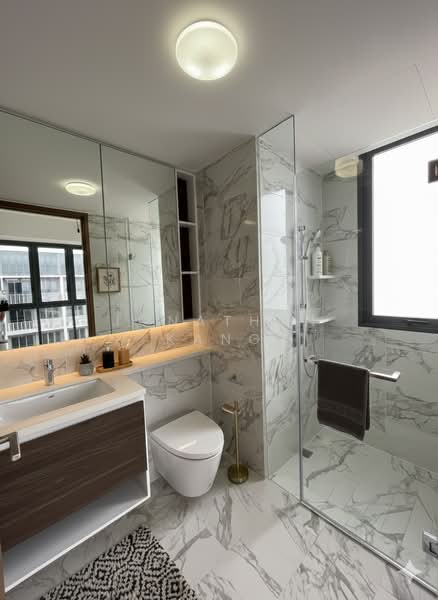 Leedon Green, 28 Leedon Heights, 2 Bedrooms, 753 sqft, Condominium For Rent, by Jonathan Kang, 500095735 - Bathroom - PropertyGuru.com.sg