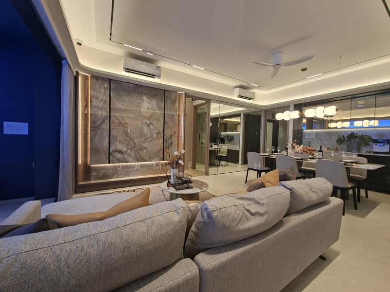 Vela Bay, 1 Bayshore Walk, 4 Bedrooms, 1,378 sqft, Condominium For Sale, by Jamie Peh, 500095775 - Living Room - PropertyGuru.com.sg