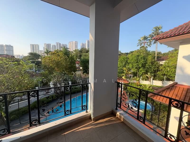 Ridout Road, , 7 Bedrooms, 9,500 sqft, Good Class Bungalow For Rent, by Rachita Malhotra, 500095787 - Balcony - PropertyGuru.com.sg