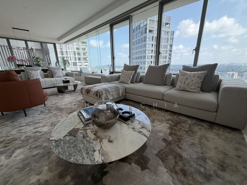 Ardmore Residence, 7 Ardmore Park, 4 Bedrooms, 3,186 sqft, Condominium For Rent, by Johnny Chia, 500095792 - Living Room - PropertyGuru.com.sg