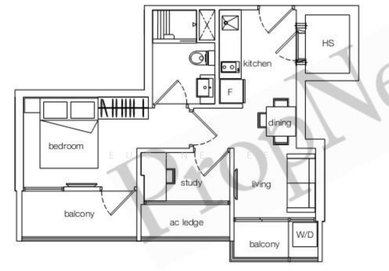 Haig 162, 162 Haig Road, 1 Bedroom, 484 sqft, Condominium For Rent, by Eugene Lee, 500095843 - PropertyGuru.com.sg