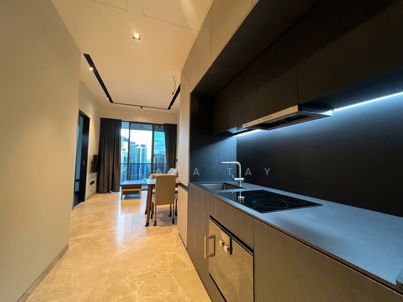 3 Cuscaden, 3 Cuscaden Walk, 1 Bedroom, 463 sqft, Condominium For Sale, by Klara Tay, 500095905 - Kitchen - PropertyGuru.com.sg