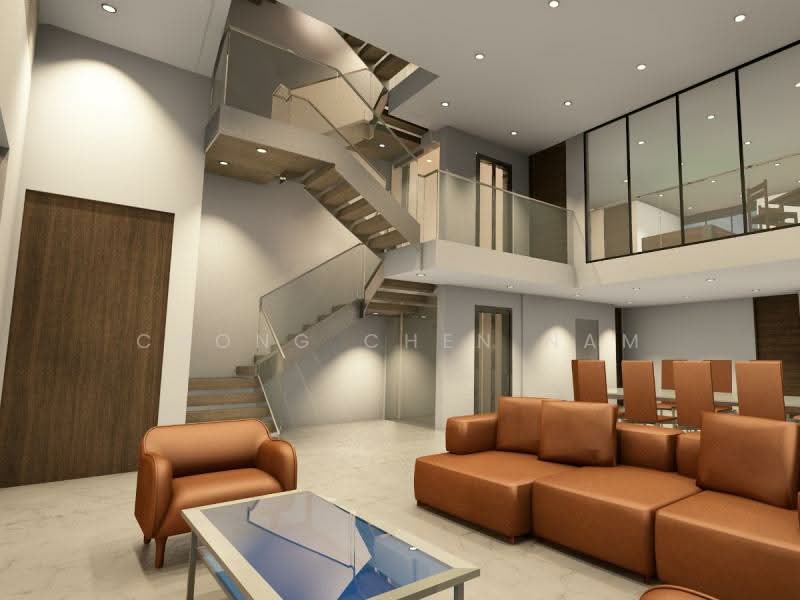 BRAND NEW SEMI-D IN SIGLAP, OPERA ESTATE, FIDELIO ST, 7 Bedrooms, 7,000 sqft, Semi-Detached House For Sale, by Chong Chen Nam, 500095924 - Living Room - PropertyGuru.com.sg