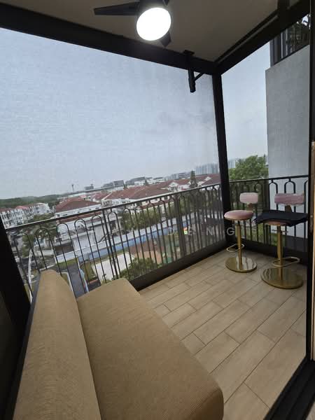 Westwood Residences EC, 188 Westwood Avenue, 4 Bedrooms, 1,238 sqft, Condominium For Rent, by Shan Deng, 500095959 - Balcony - PropertyGuru.com.sg