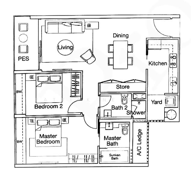 Ferraria Park Condo Condominium For Sale at S$ 1,250,000 | PropertyGuru Singapore