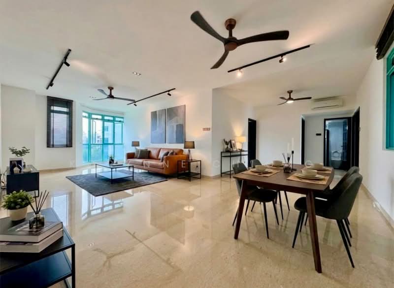 Ballota Park Condo, 162 Mariam Way, 4 Bedrooms, 1,701 sqft, Condominium For Rent, by Korynne Chiong, 500095997 - Living Room - PropertyGuru.com.sg