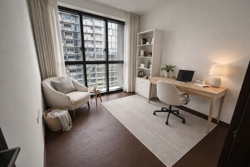 Tembusu Grand, 94 Jalan Tembusu, 2 Bedrooms, 743 sqft, Condominium For Rent, by Aric Lim, 500096122 - Study - PropertyGuru.com.sg