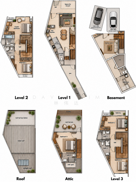 Terra Villas, 28 Jalan Sayang, 6 Bedrooms, 3,995 sqft, Terraced House For Sale, by David Lim 林伟达, 500096144 - PropertyGuru.com.sg