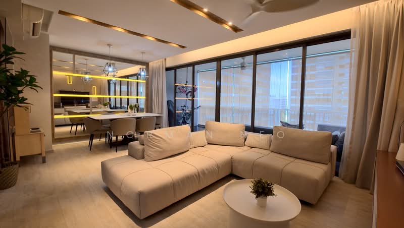 Waterwoods, Punggol Field Walk, 5 Bedrooms, 1,668 sqft, Executive Condominium For Sale, by Norman Neo, 500096174 - Living Room - PropertyGuru.com.sg