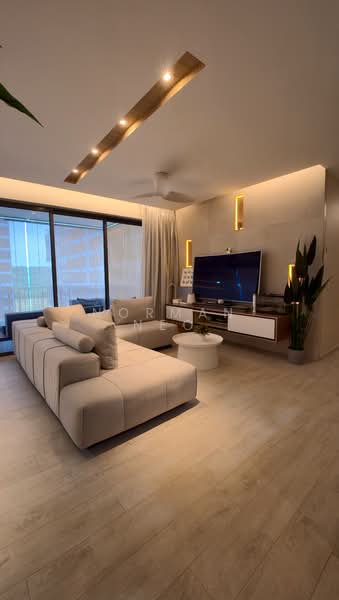 Waterwoods, Punggol Field Walk, 5 Bedrooms, 1,668 sqft, Executive Condominium For Sale, by Norman Neo, 500096174 - Living Room - PropertyGuru.com.sg