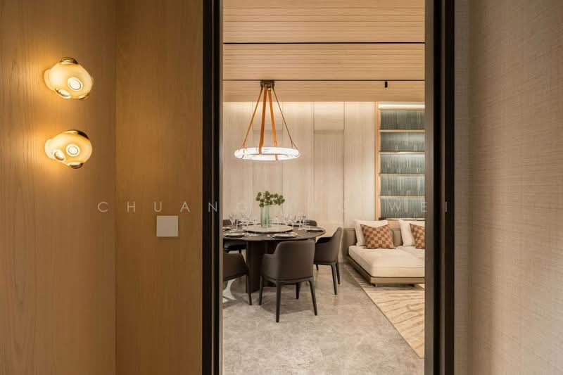 MEYER BLUE Condominium For Sale at S$ 4,685,000 | PropertyGuru Singapore - Dining Room