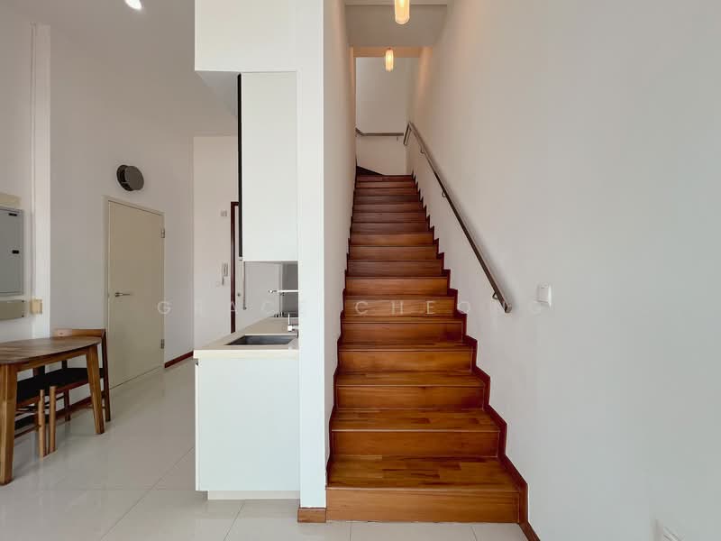 Suites @ Eunos, 1 Jalan Yasin, 2 Bedrooms, 721 sqft, Condominium For Rent, by Grace Cheong, 500096243 - Staircase - PropertyGuru.com.sg