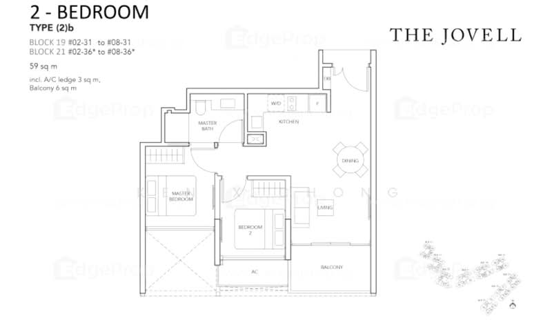 The Jovell Condominium For Sale at S$ 995,000 | PropertyGuru Singapore