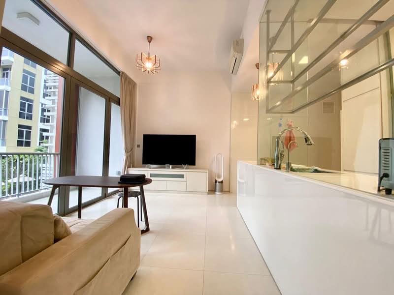 The Creek @ Bukit, 17 Toh Tuck Road, 2 Bedrooms, 743 sqft, Condominium For Rent, by Joey Lim, 500096386 - Living Room - PropertyGuru.com.sg