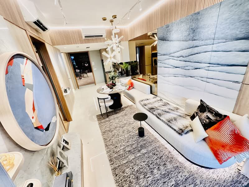Kassia Condominium For Sale at S$ 1,557,000 | PropertyGuru Singapore - Living Room