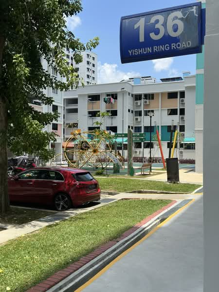 136 Yishun Ring Road HDB Flat For Sale at S$ 430,000 | PropertyGuru Singapore - Exterior
