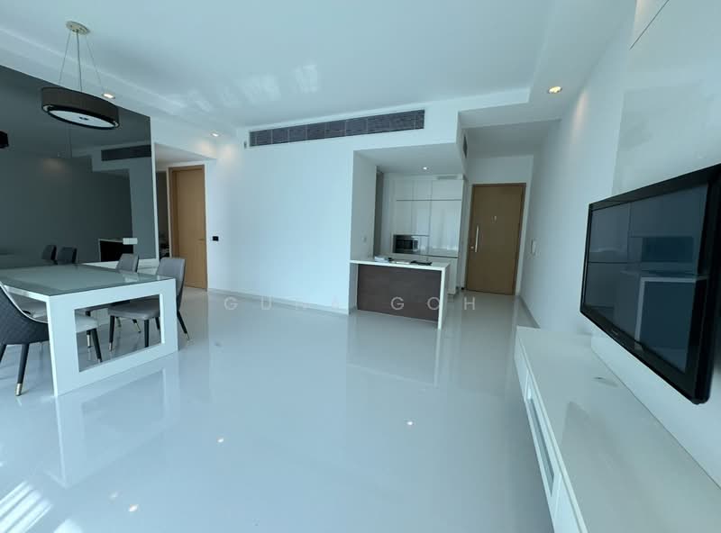 Soleil @ Sinaran, 6 Sinaran Drive, 3 Bedrooms, 1,098 sqft, Condominium For Rent, by Guna Goh, 500096458 - Living Room - PropertyGuru.com.sg