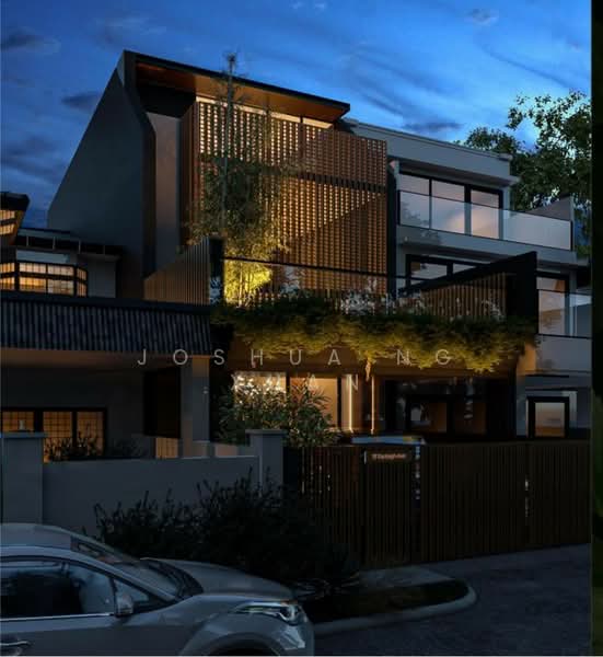 Modern Luxury 4-Storey Inter-Terrace with Lift at Serangoon Gardens, Bloxhome Ave / Farleigh Ave / Serangoon Garden Way, 6 Bedrooms, 6,000 sqft, Terraced House For Sale, by Joshua Ng Xuan, 500096468 - Exterior - PropertyGuru.com.sg