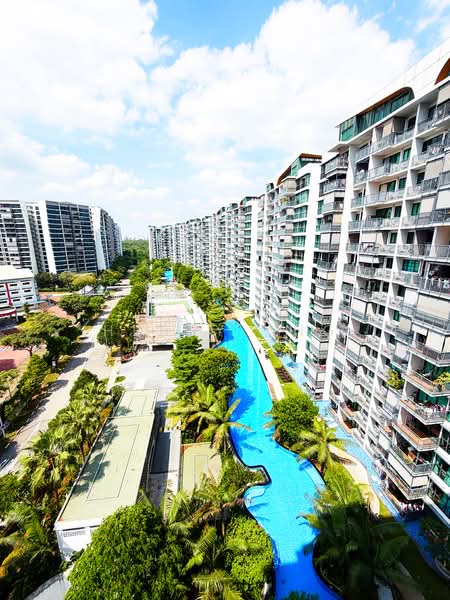 Kingsford Waterbay Condominium For Sale at S$ 1,499,000 | PropertyGuru Singapore - Balcony View 