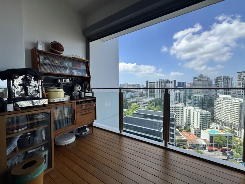 SkySuites 17, 17 Jalan Rajah, 3 Bedrooms, 1,066 sqft, Apartment For Rent, by Sam Chu, 500096550 - Balcony - PropertyGuru.com.sg