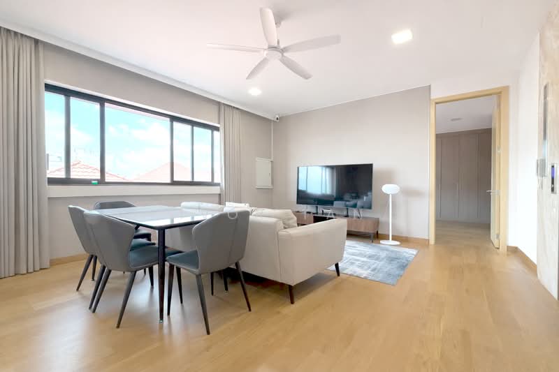 Serangoon Gardens Semi-Detached House For Sale at S$ 9,980,000 | PropertyGuru Singapore - Living Room