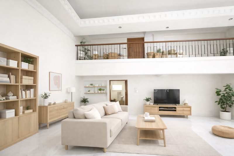 Serangoon Garden Estate Corner Terrace For Sale at S$ 5,500,000 | PropertyGuru Singapore - Living Room