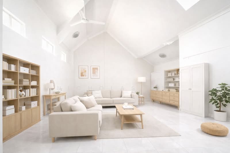 Serangoon Garden Estate Corner Terrace For Sale at S$ 5,500,000 | PropertyGuru Singapore - Living Room