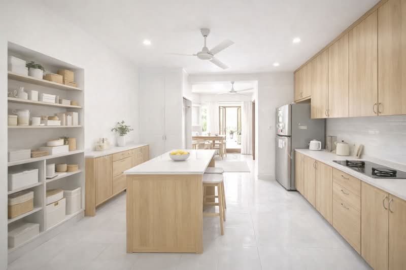 Serangoon Garden Estate Corner Terrace For Sale at S$ 5,500,000 | PropertyGuru Singapore - Kitchen
