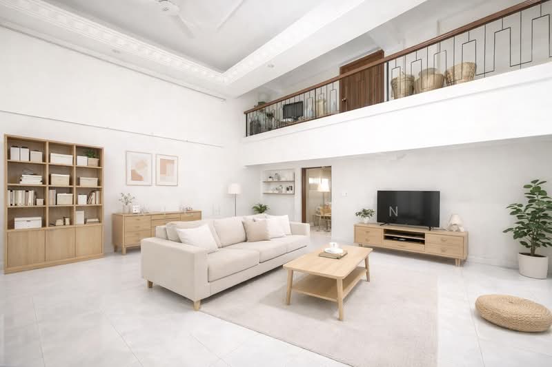 Serangoon Garden Estate Corner Terrace For Sale at S$ 5,500,000 | PropertyGuru Singapore - Living Room