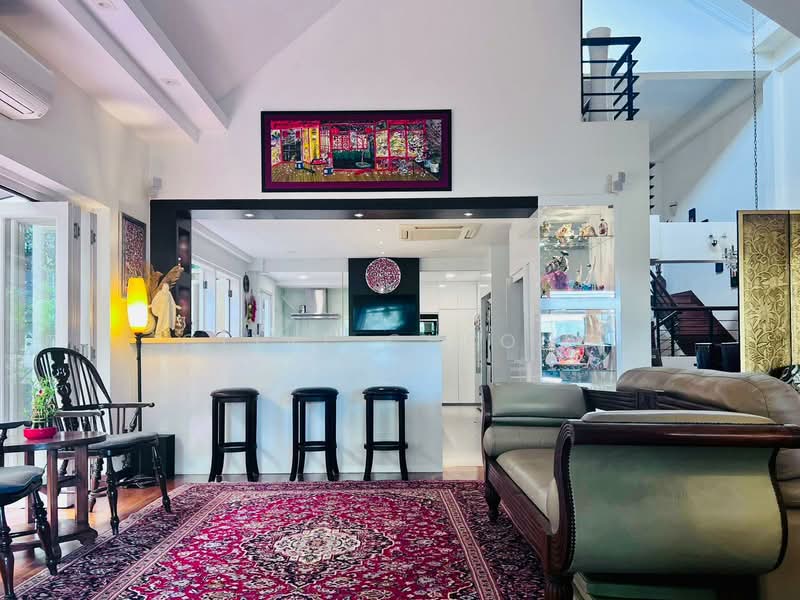 Crowhurst drive Semi-Detached House For Sale at S$ 8,300,000 | PropertyGuru Singapore - Living Room