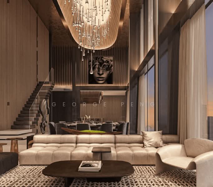 CanningHill Piers Condominium For Sale at S$ 68,000,000 | PropertyGuru Singapore - Living Room